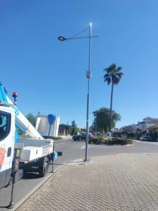 Instalación de Cámaras de Control de Tráfico en Valencina de la Concepción